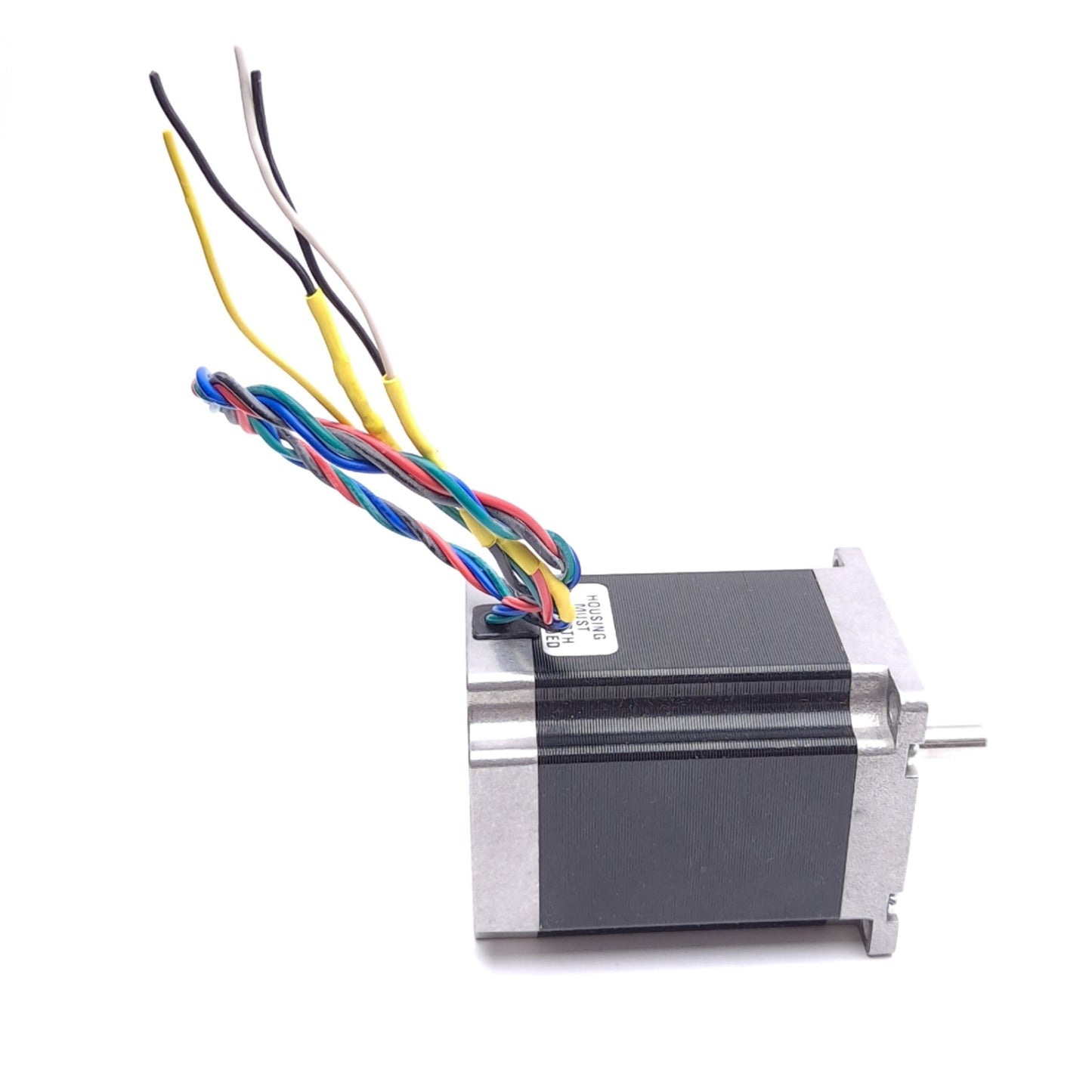 Used AMCI SM2340-240 Stepper Motor, ø1/4in Shaft, NEMA 23, 2-Phase, 200 Steps/Rev, 4A