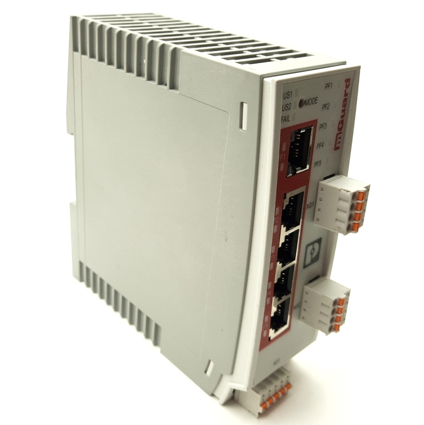Used Phoenix Contact FL MGUARD 1105 NAT Firewall/Switch, 5x GbE Ports, 24VDC, DIN