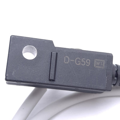 Used SMC D-G59 Solid State Auto Switch, NPN, 24VDC 40mA, 3-Wire, 20in Cable