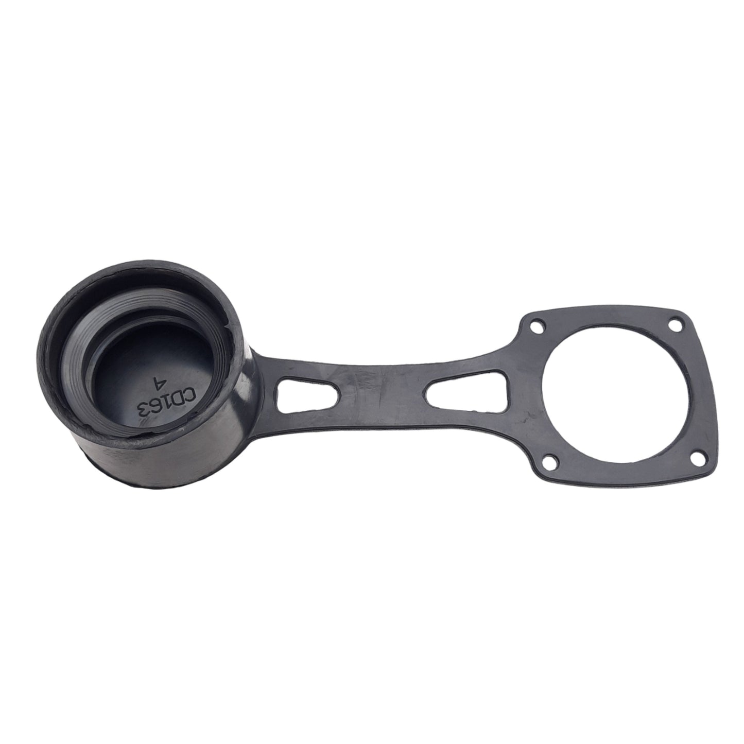 New Meltric 61-1A426 Protective Cap For Male Inlet, Black Rubber, Accessory Size 1