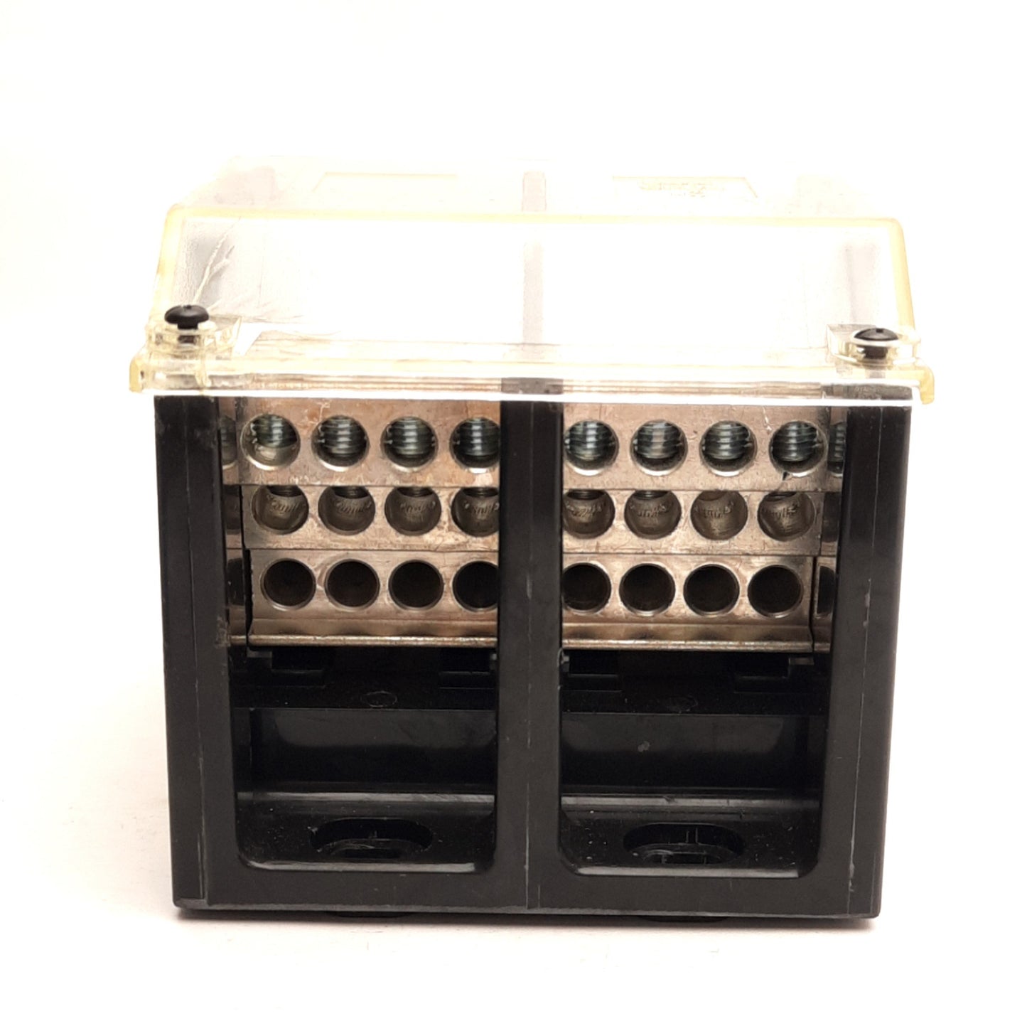Used Bussmann 16370-2 Power Terminal /Distribution Block, 2-Pole, 600V 310A