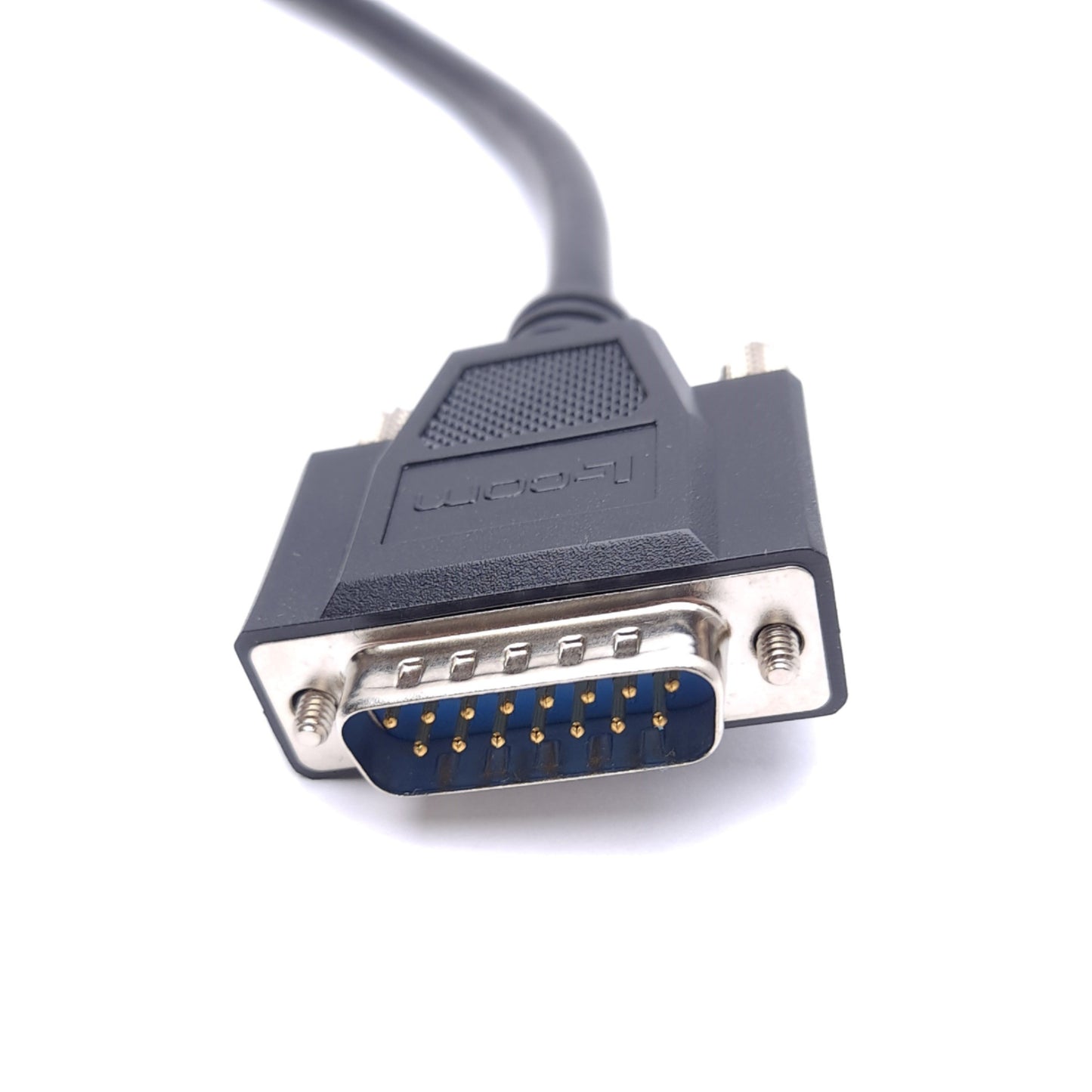 New L-com CSMNB15MF-25 D-Sub Cable, DB15 Male to DB15 Female, 25 ft Length