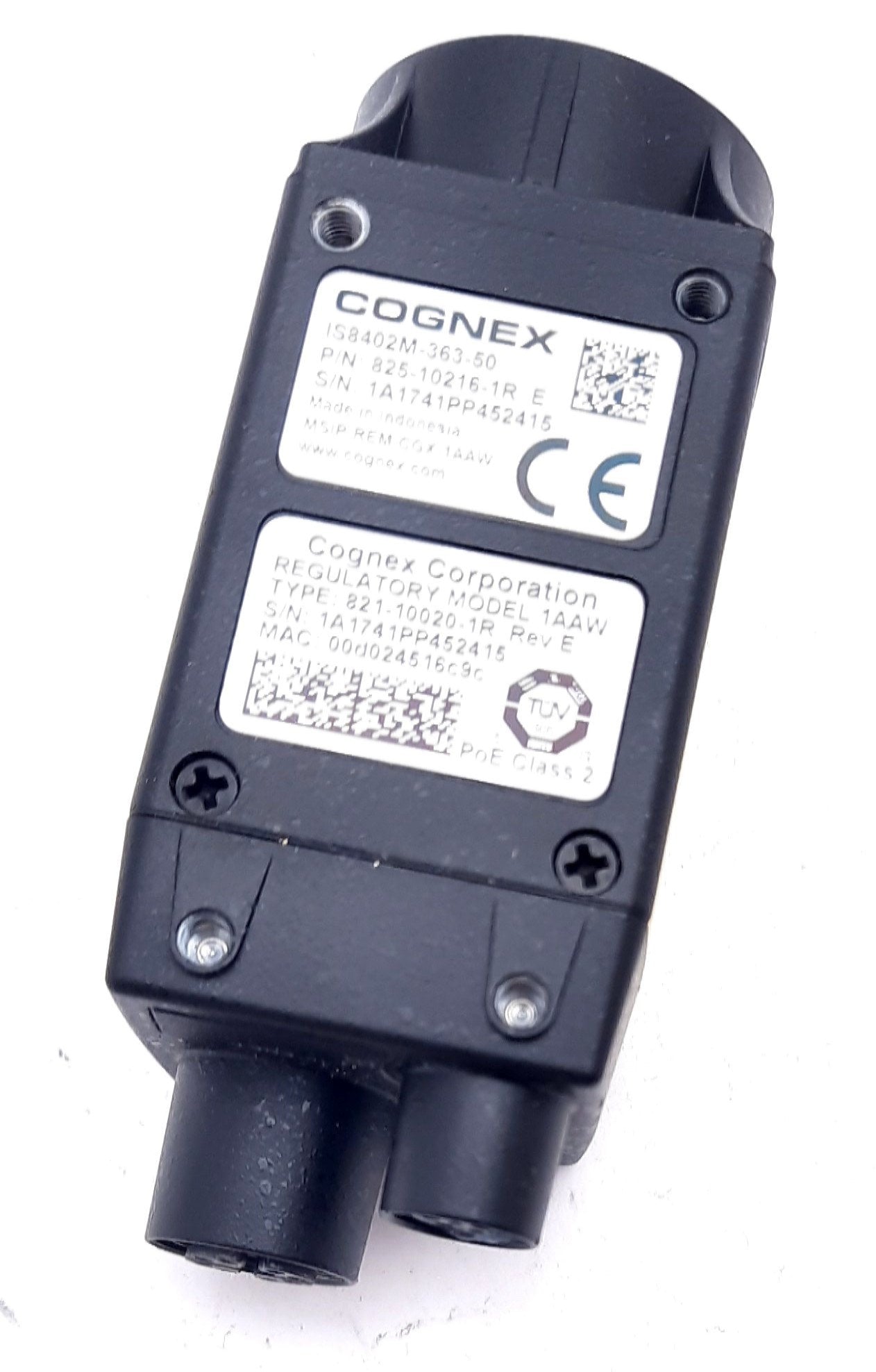 New Cognex IS8402M-363-50 Digital Industrial Vision Camera 48VDC 8 Pin M12 5 Pin M8