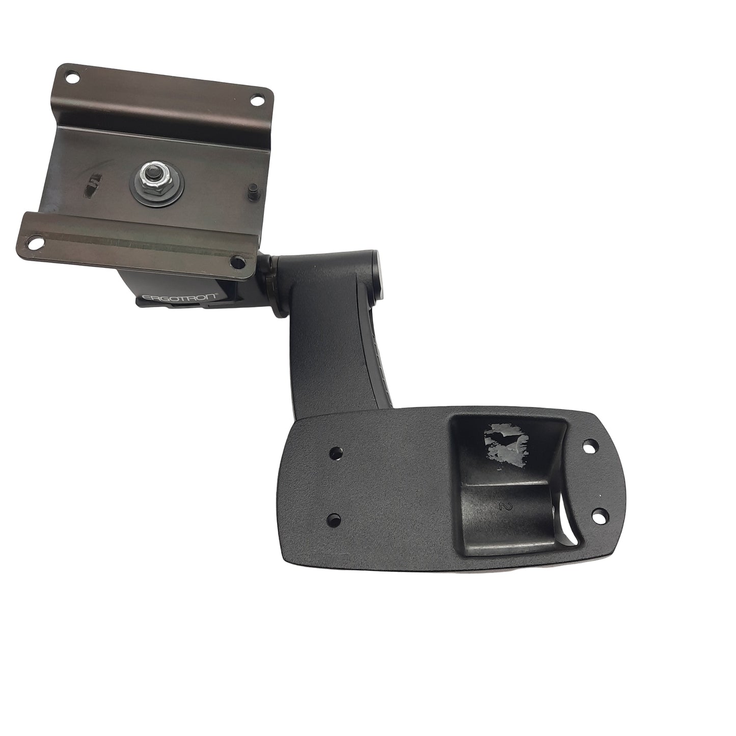 Used Ergotoron 45-233-200 Wall Monitor Arm, 38in LCD, 25lbs Capacity, VESA MIS-D