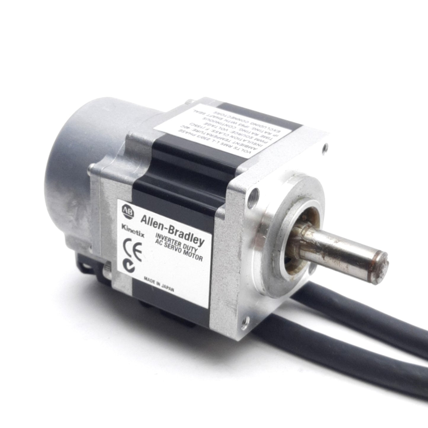Used Allen Bradley TL-A120P-HJ32AA Compact Servo Motor, NEMA23, Incremental, 12kg Max