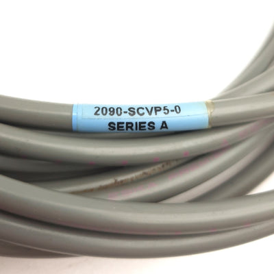 Used Allen Bradley 2090-SCVP5-0 Kinetix SERCOS Plastic Fiber Optic Interface Cable 5m