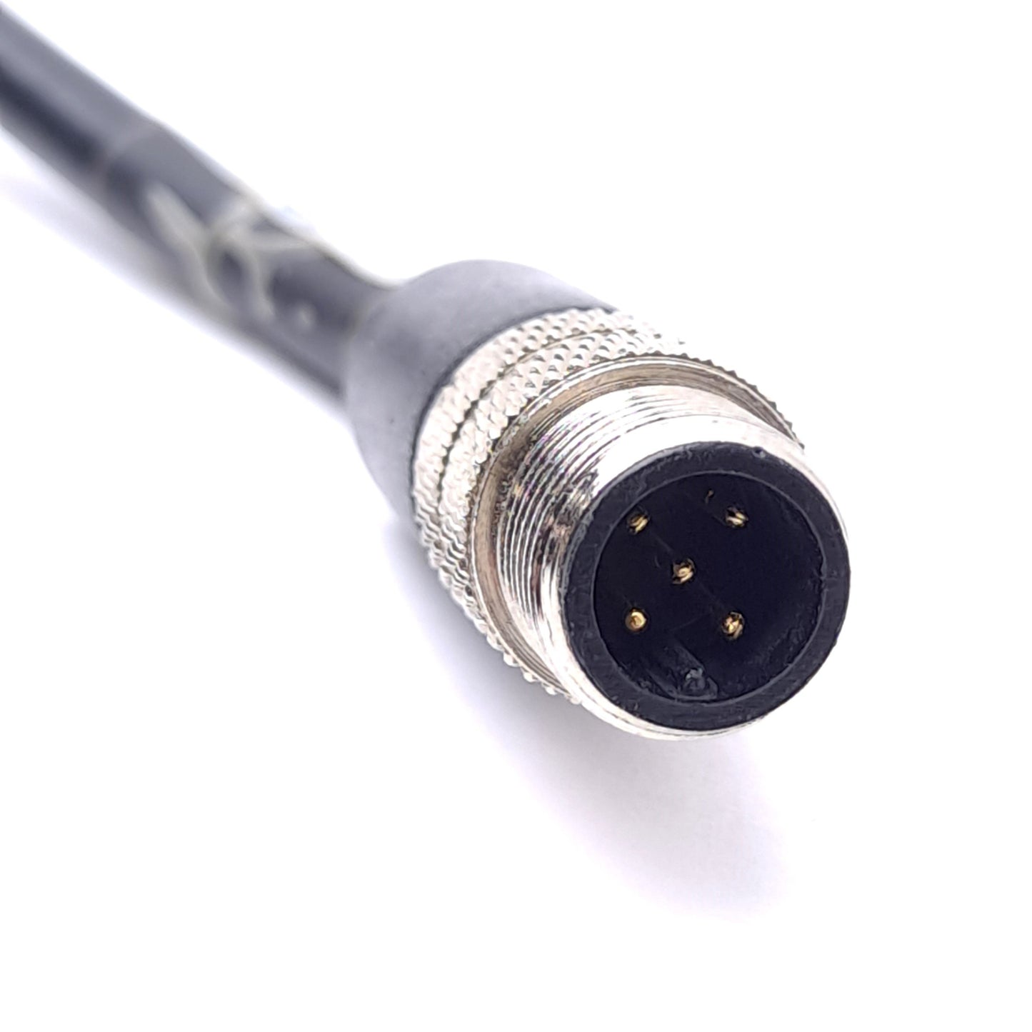 Used STI MC47LR-12-300-X Light Curtain Transmitter, 0.2-5m Range, M12 5-Pin Male