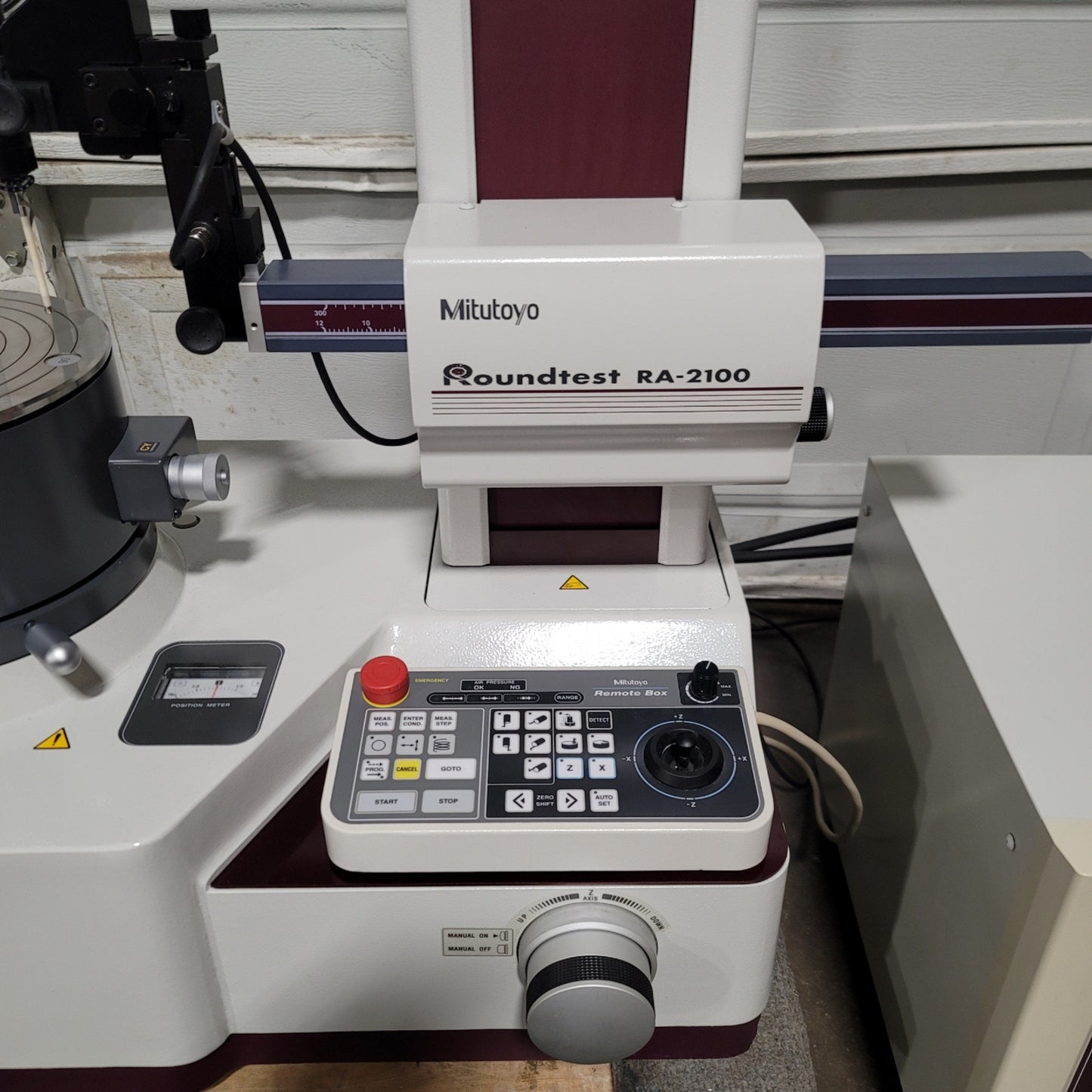 Used Mitutoyo 211-843A-1 Roundtest RA-2100AS Roundness Cylindricity Measuring System