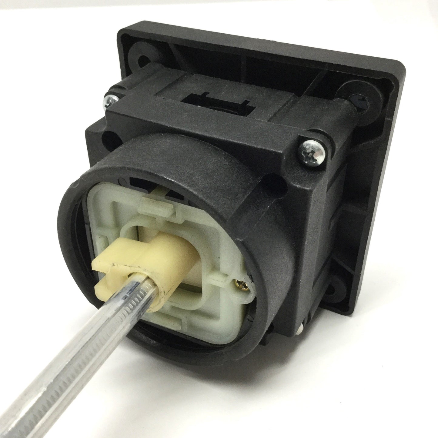 Used Kraus & Naimer KG41 T307 Disconnect Switch ON-OFF 600VAC 40A 3-Pole+N