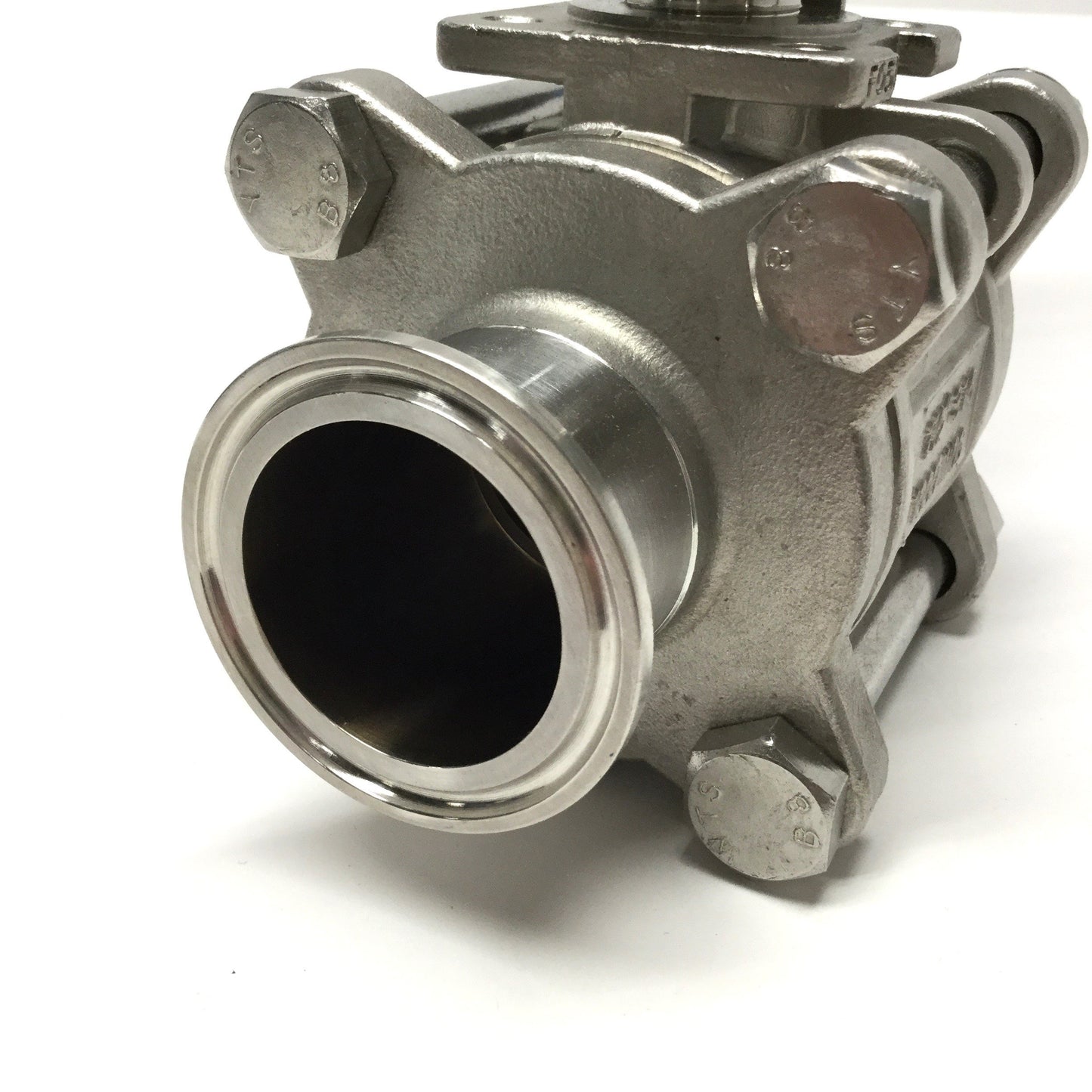 Used ETG Sigma 316 Stainless Steel Sanitary Fitting Ball Valve DN40 1-1/2" 1000WOG