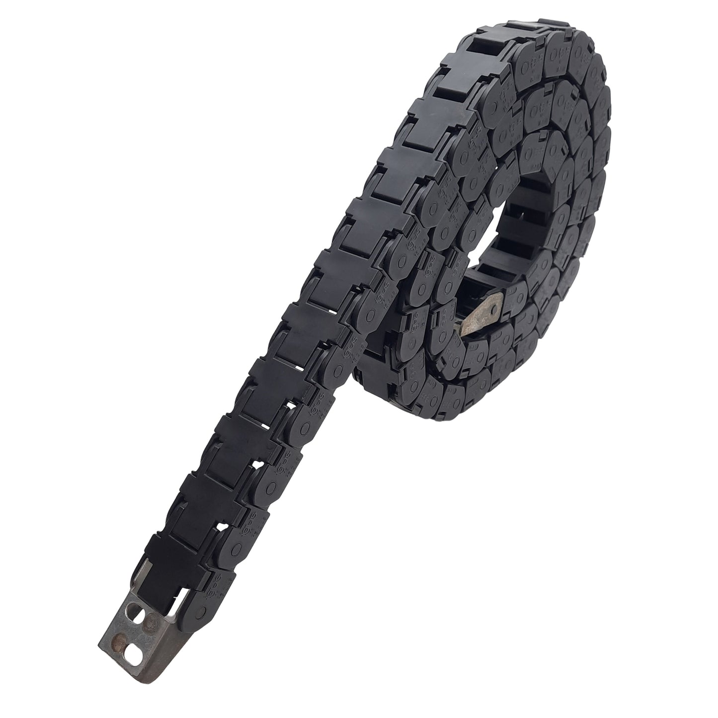 Used Igus 15.2.48 Energy Chain 48mm Bending Radius, 25x17mm Inner, 5ft Long