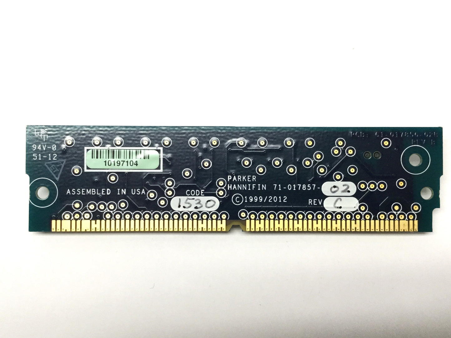 Used Parker 71-017857-02 Compumotor SIM8-OUT-NPN Output Board for EVM32 6K Drive