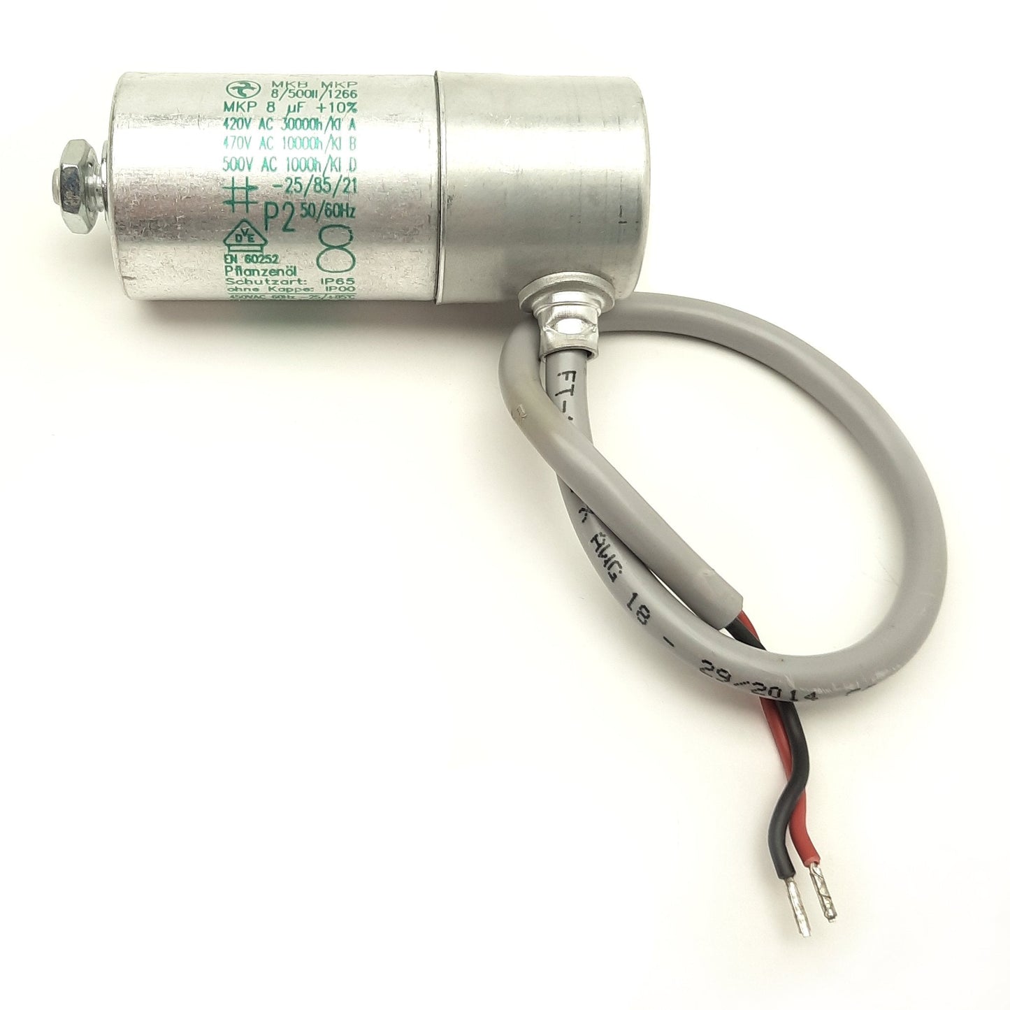 New Trumpf 0371793 Condenser Motor Start Capacitor 8uF 5% 470V