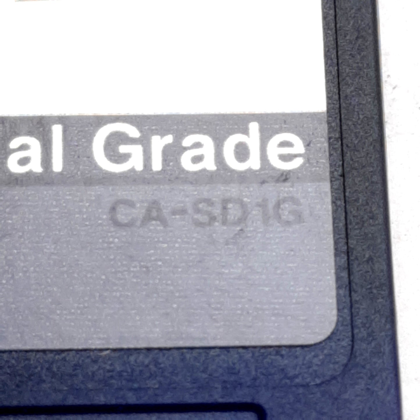 Used Keyence CA-SD1G Industrial SD Card, 1GB, For Use With XG-8000 Series Controller