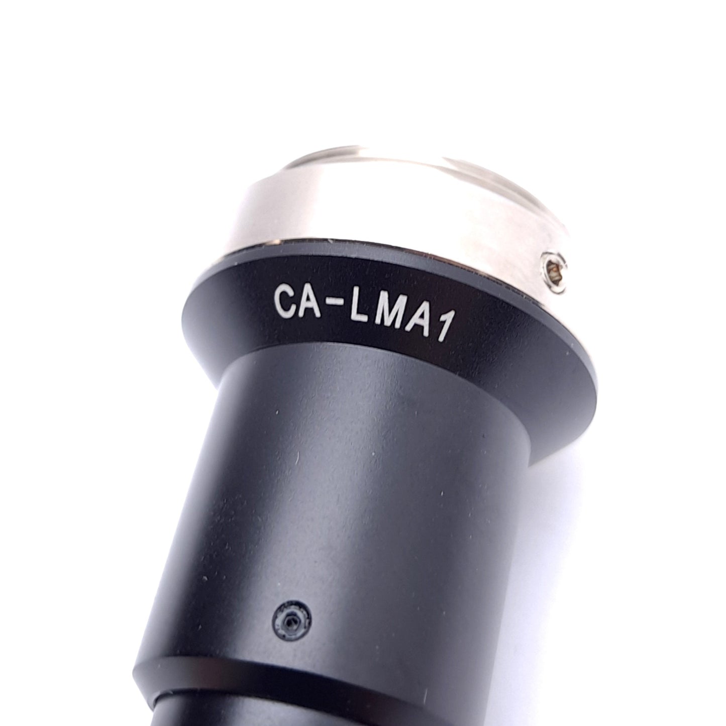 Used Keyence CA-LMA1 Telecentric Machine Vision Lens, Coaxial, 1.0x Magnification