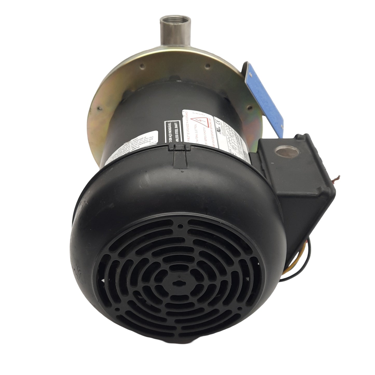 Used WEG 00136ES3EJP56J-S Pump, 3-PH 208-230/460VAC, 1HP, 3480RPM, 1 & 1-1/4 in NPT