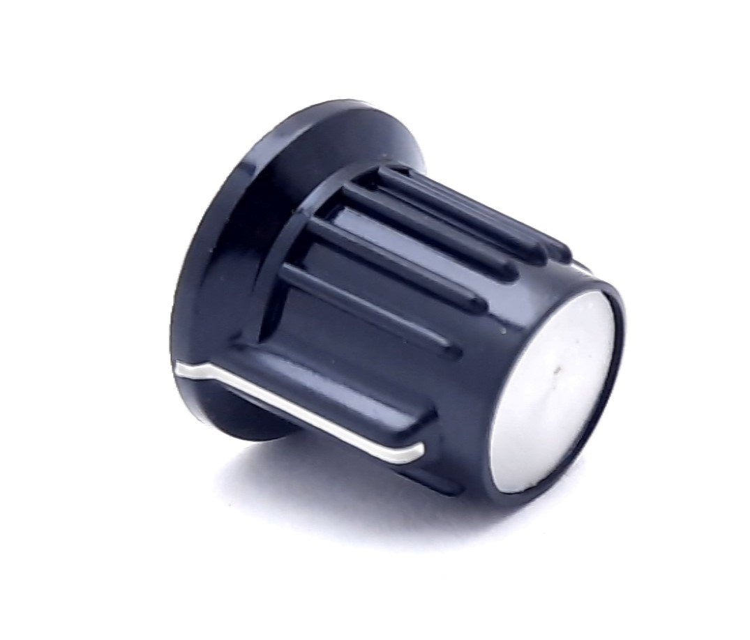 New Lot of 25 TE Connectivity Alcoswitch PKAP50B1/4 Ribbed Knob 0.25", 0.693",0.787"