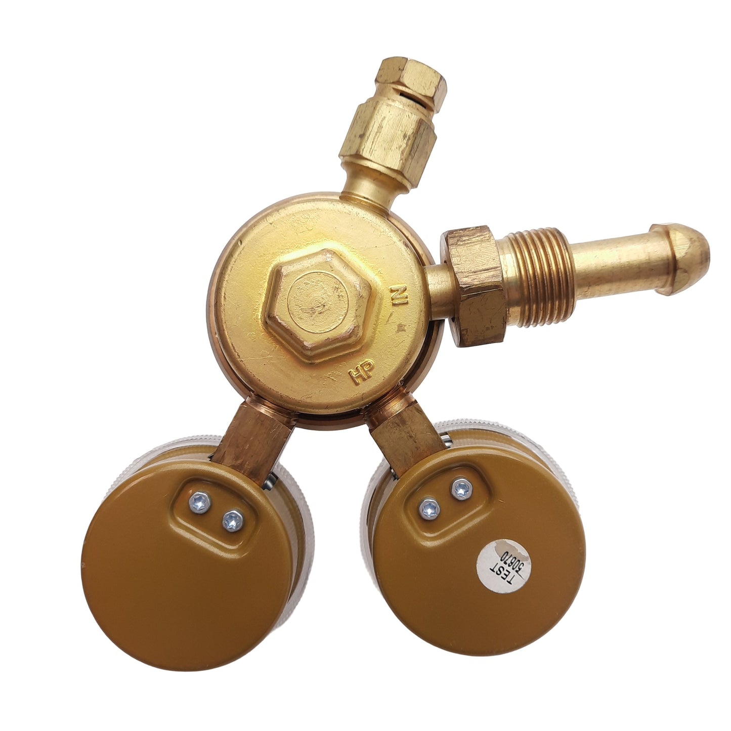 Used Weldmark P250-500 Single Stage Light Duty Inert Gas Regulator, 10-500PSI Outlet