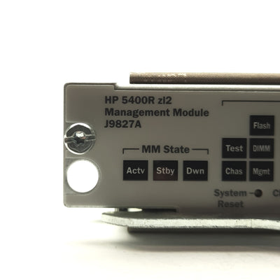 Used HP J9827A 5400R zl2 Network Switch Management Module, 1GB SD, 4GB RAM