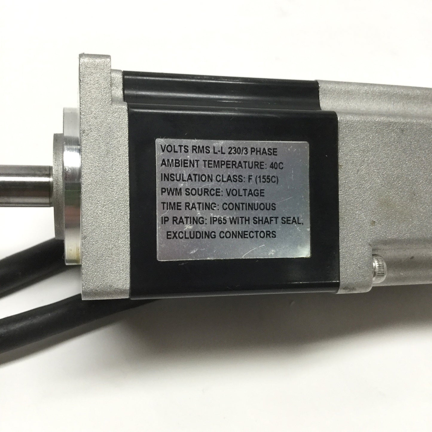 Used Allen Bradley TLY-A130P-BJ64AA Kinetix Servo Motor 230VAC 3PH, 5000RPM w/Brake