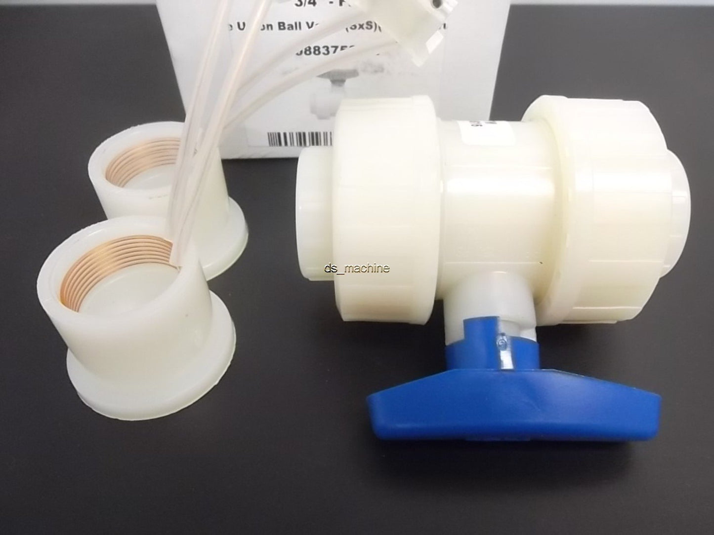 New Georg-Fischer 1088375007F 3/4" FPM Ball Valve w/ Ppro-Seal