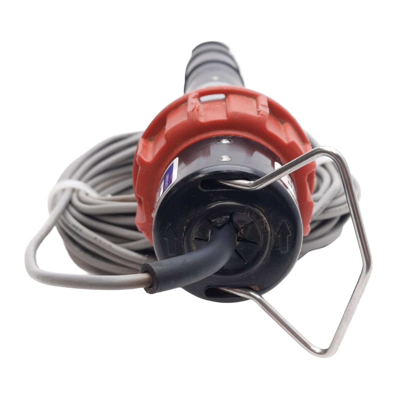Used GF Signet P51530-P2 Paddlewheel Flow Sensor, 1-20ft/s, ø10-36in Pipe, 20ft Cable