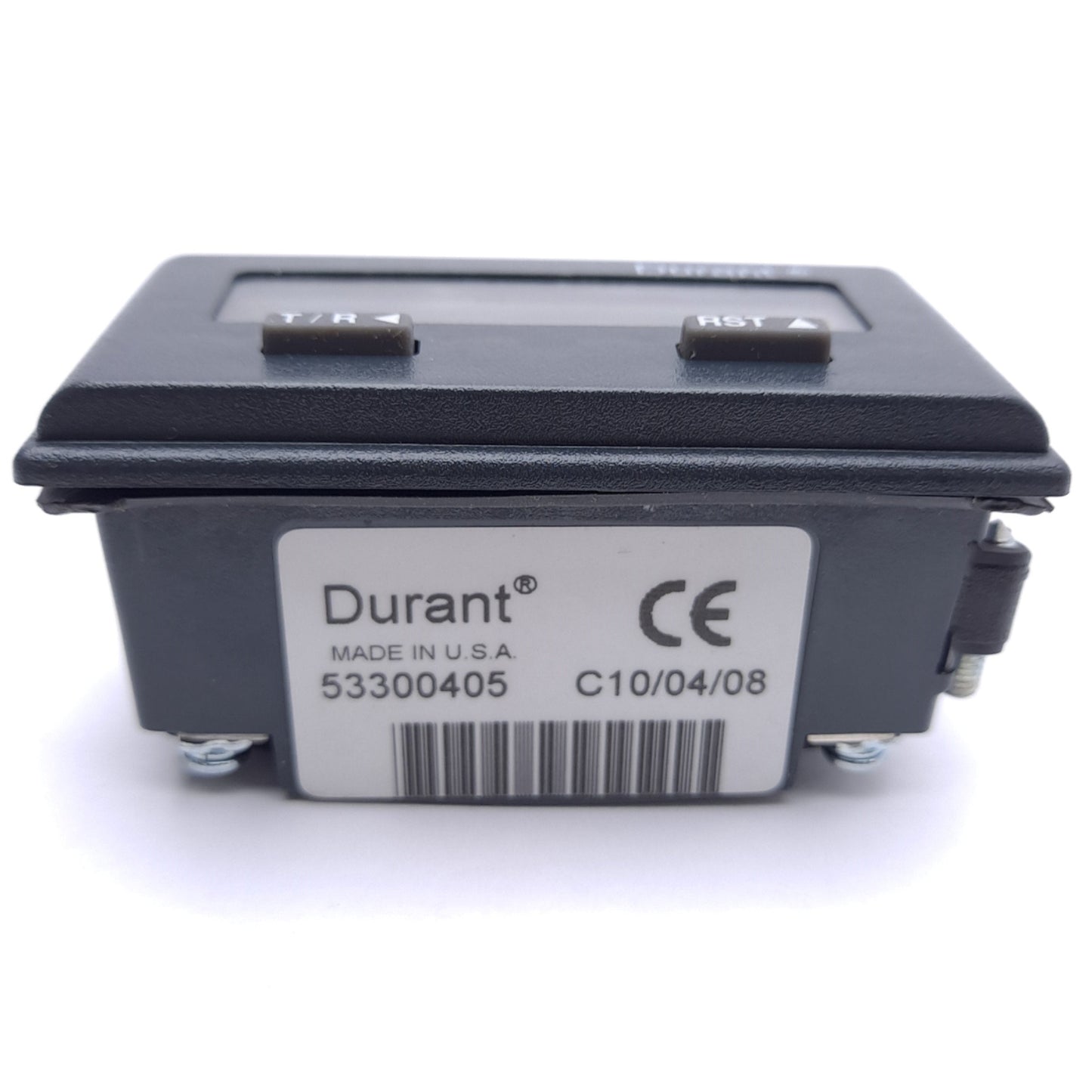 Used Eaton Durant 53300405 Totalizer Rate Meter, 8-Digit, LCD Display, 68x33mm Cutout