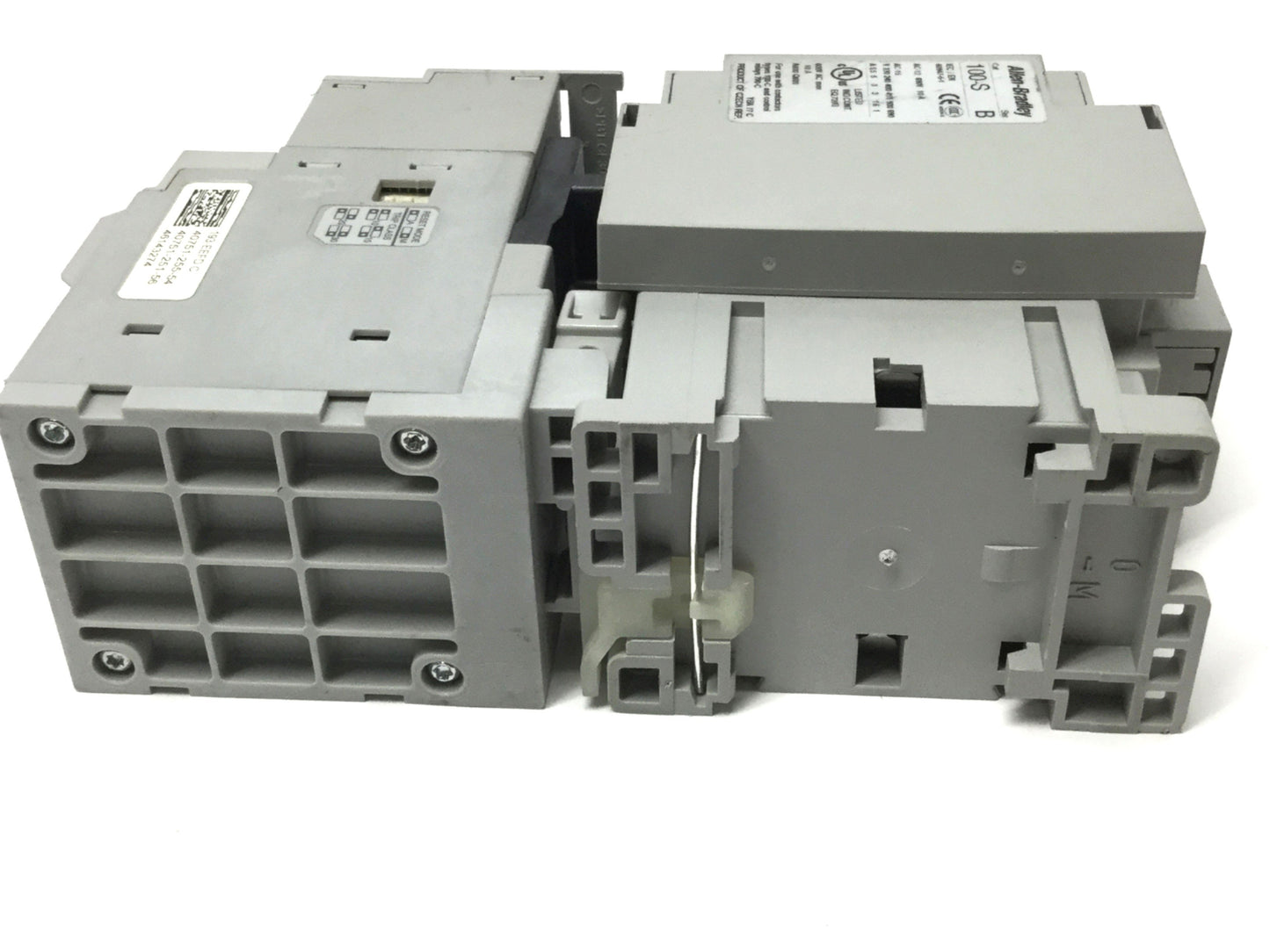 Used Allen Bradley 100-C37D00 / 193-EEFD Motor Starter, 110/120VAC, 3-Pole, 9-45A OL