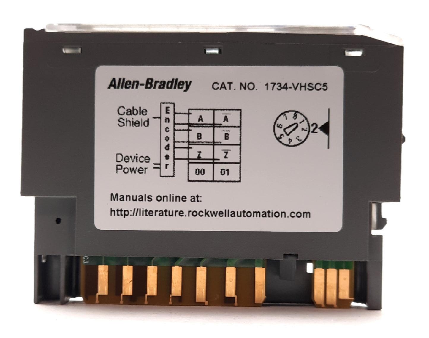 Used Allen Bradley 1734-VHSC5 Counter I/O Module 1-Channel Very High Speed 5VDC