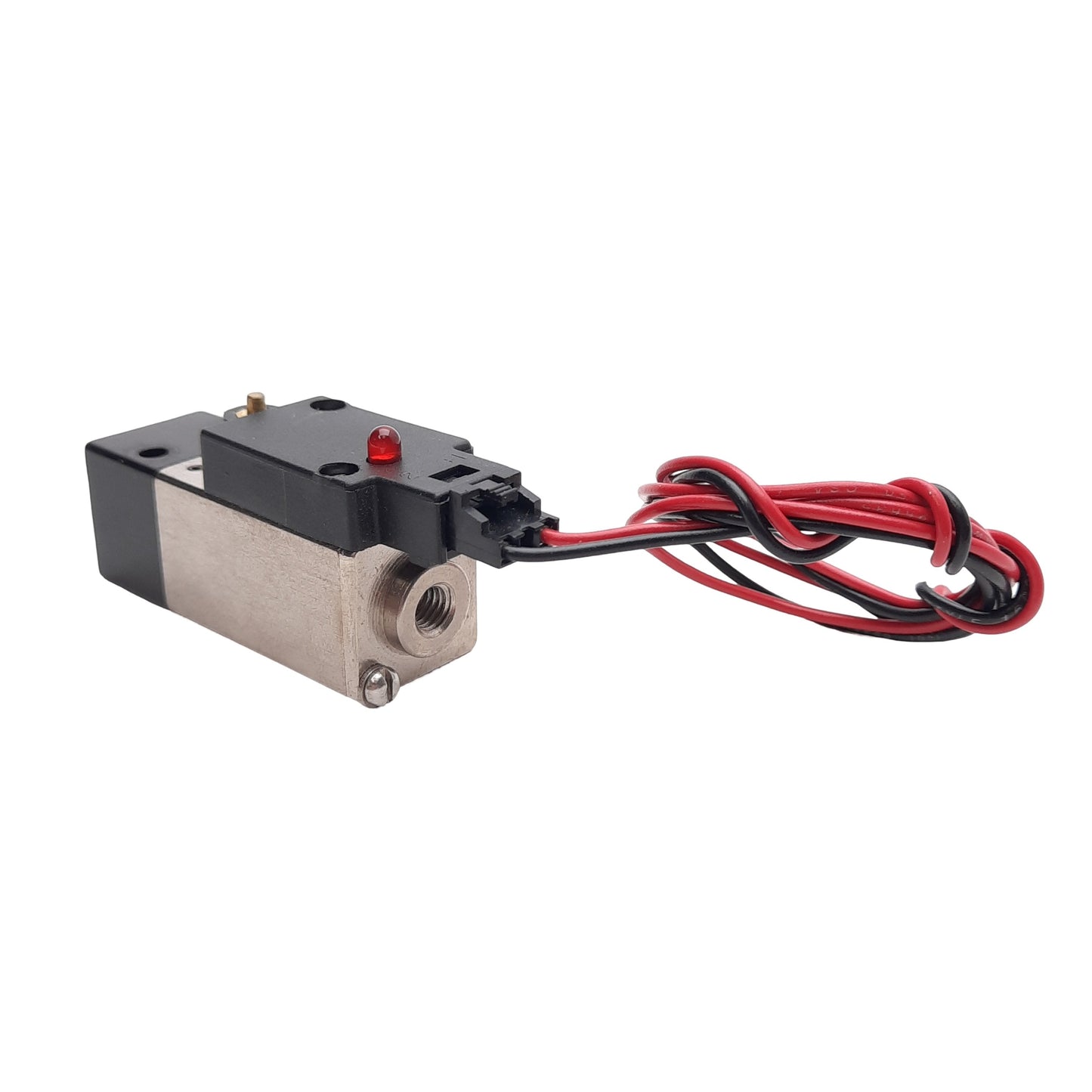 Used Dynamco D1X391 Solenoid Valve, 3-Way, ø0.031in Orifice, 5-140PSI, 24VDC Coil