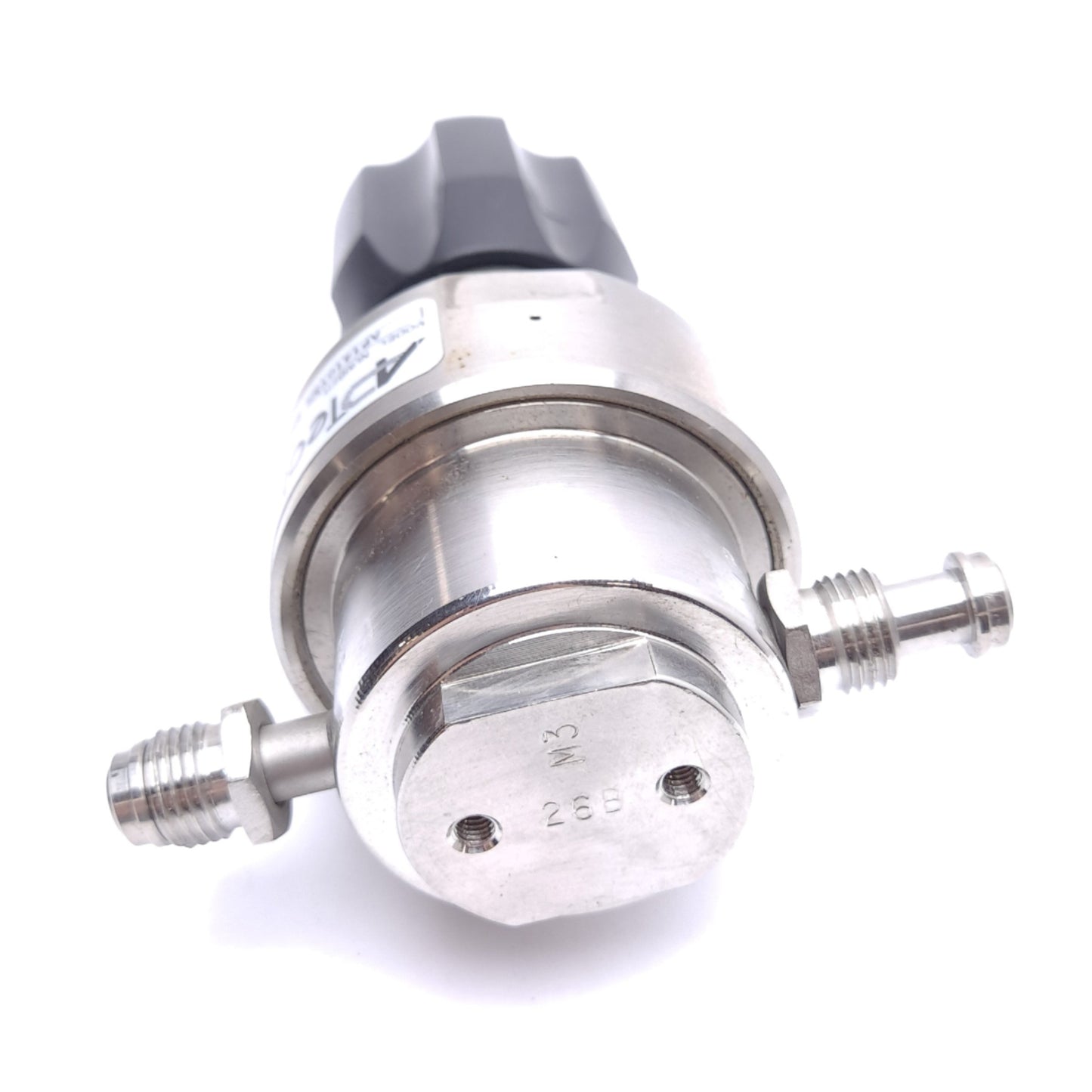 Used APTech AP1410TSM 2PW MV4 MV4 Tied Diaphragm Regulator, 2-100psig, 2-Port