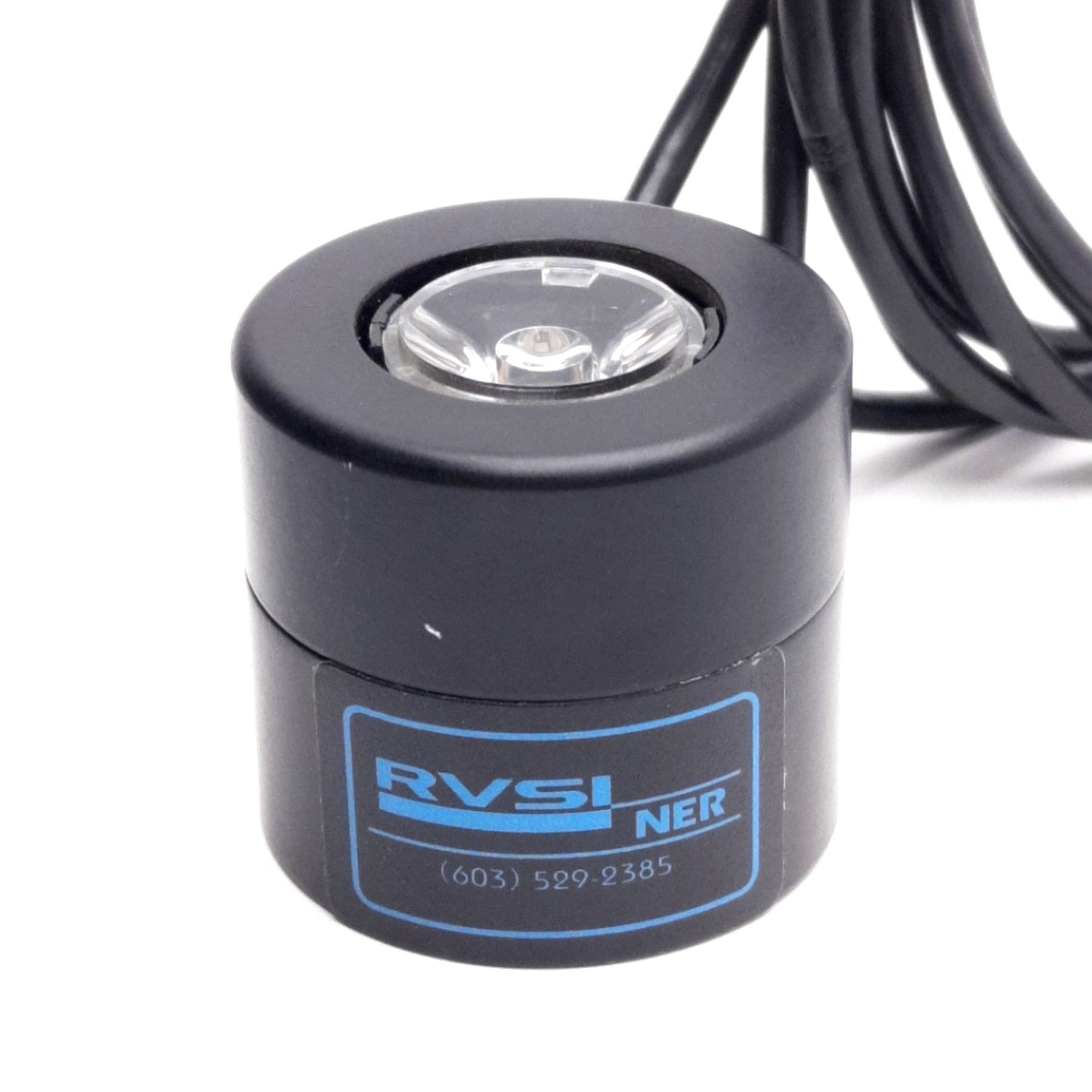 Used RVSI NER 656003 Spot Light, Color: Red, Continuous: 0.35A, Strobe: 0.5A