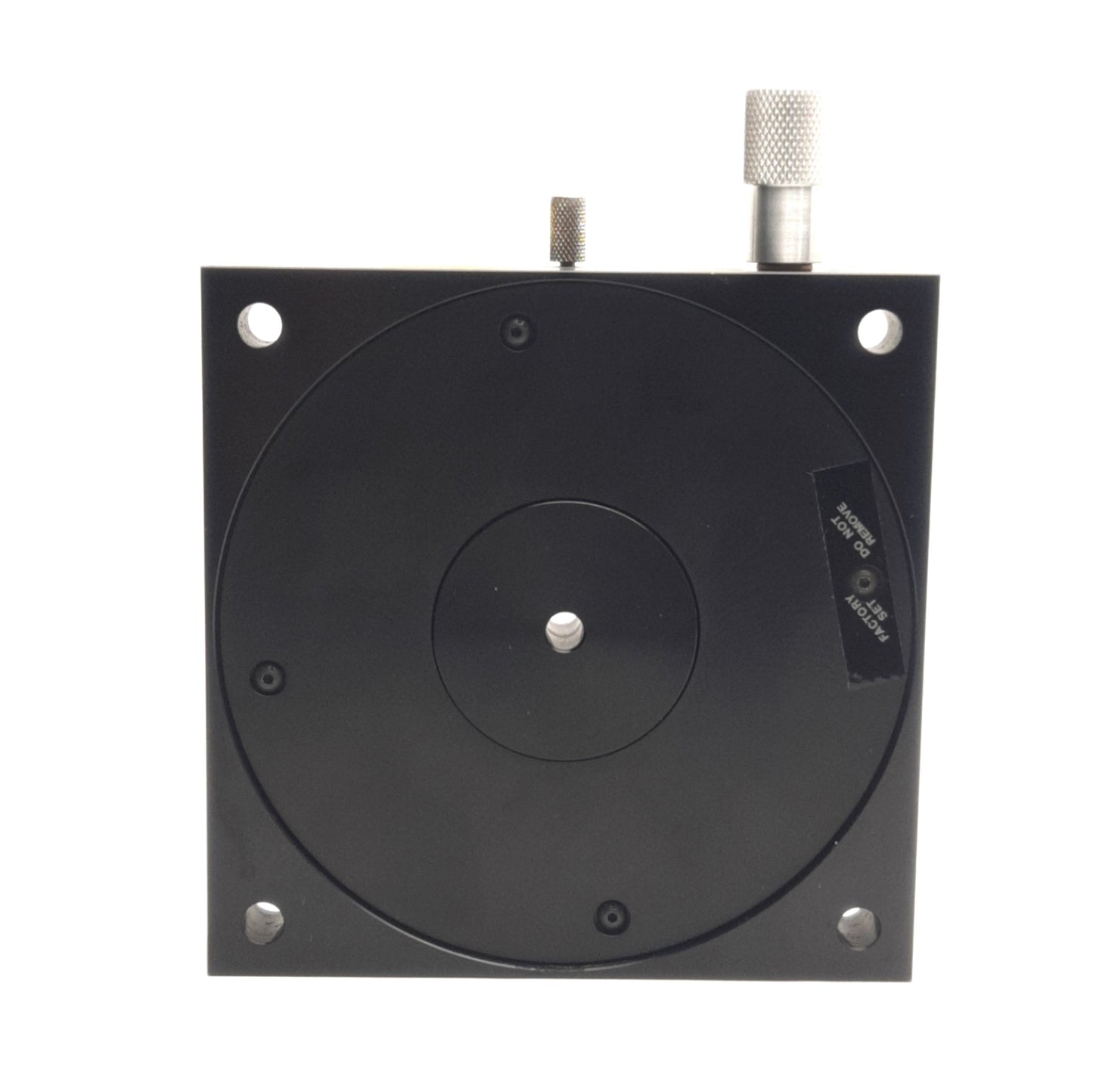 Used Parker 10001 Rotary Positioner Stage, 360° Range, ø2.75" Table, 120:1 Ratio
