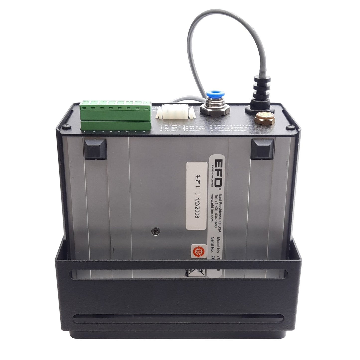 Used EFD 7020485 ValveMate 7000 Controller 100/120/220VAC 6/5VA Supply 70PSI 1.5SCFM
