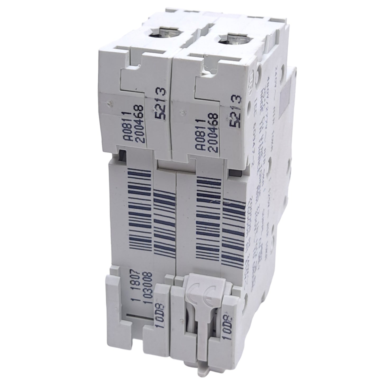 Used Merlin Gerin MG17446 Circuit Breaker, 15A 480Y/277VAC, 2-Pole, C Curve, DIN Rail
