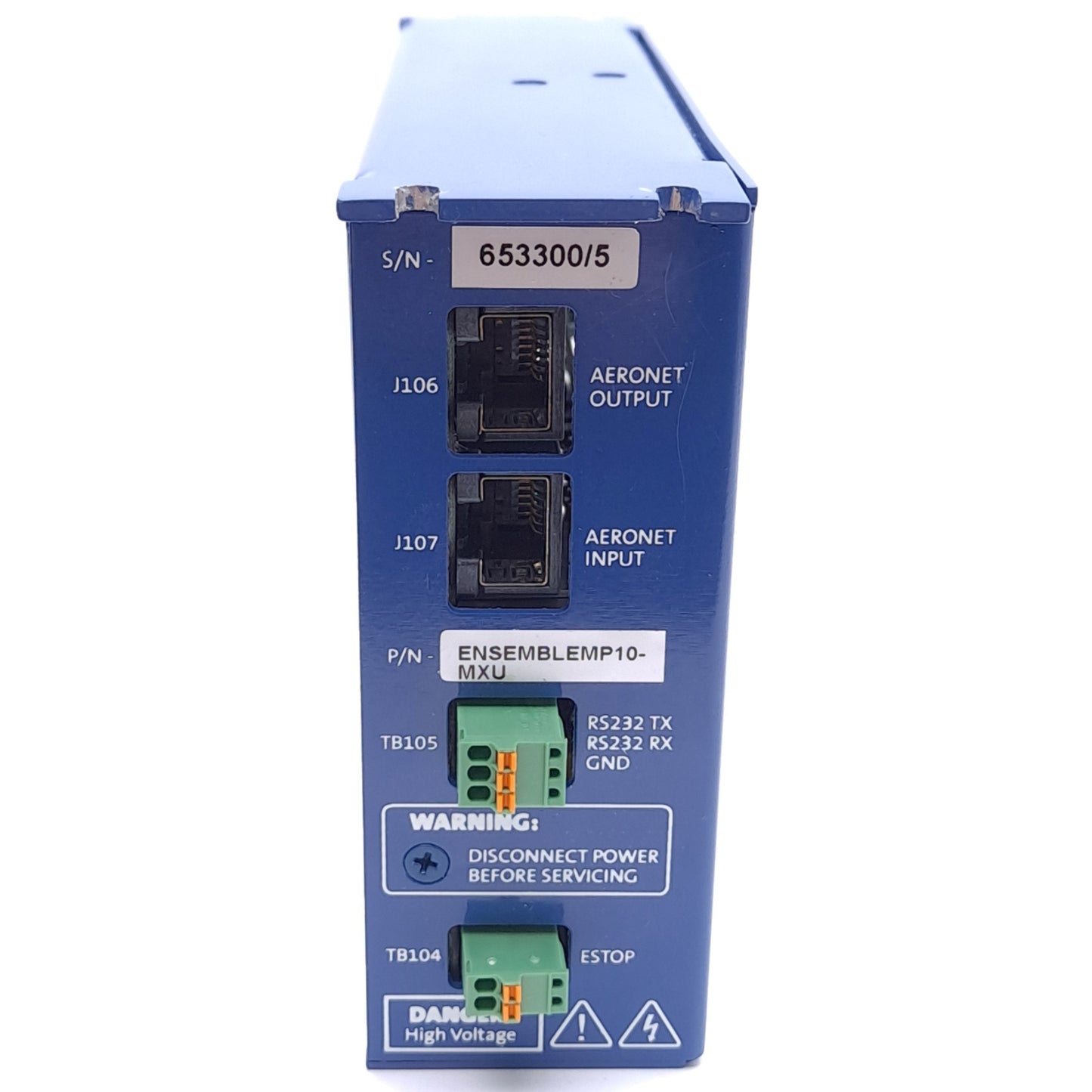 Used Aerotech ENSEMBLEMP10-MXU Stepper Motor Drive, 1-Axis, Ethernet/RS-232, 24-80VDC