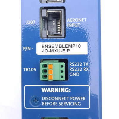 Used Aerotech ENSEMBLEMP10-IO-MXU-EIP Stepper Motor Drive, 1-Axis, Ethernet/RS-232