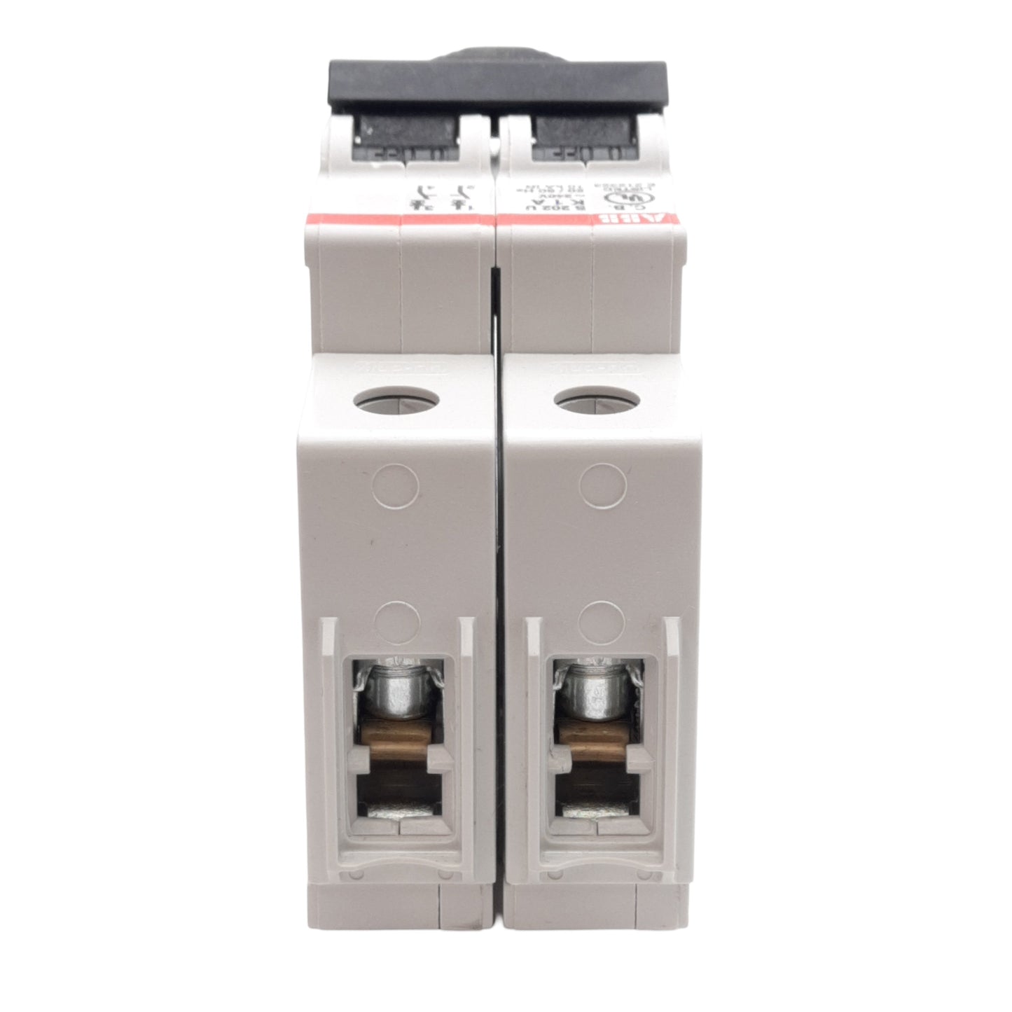 New ABB S202U-K1 Circuit Breaker, K-Curve, 2-Pole, 1A, 240VAC 50/60Hz, DIN Rail