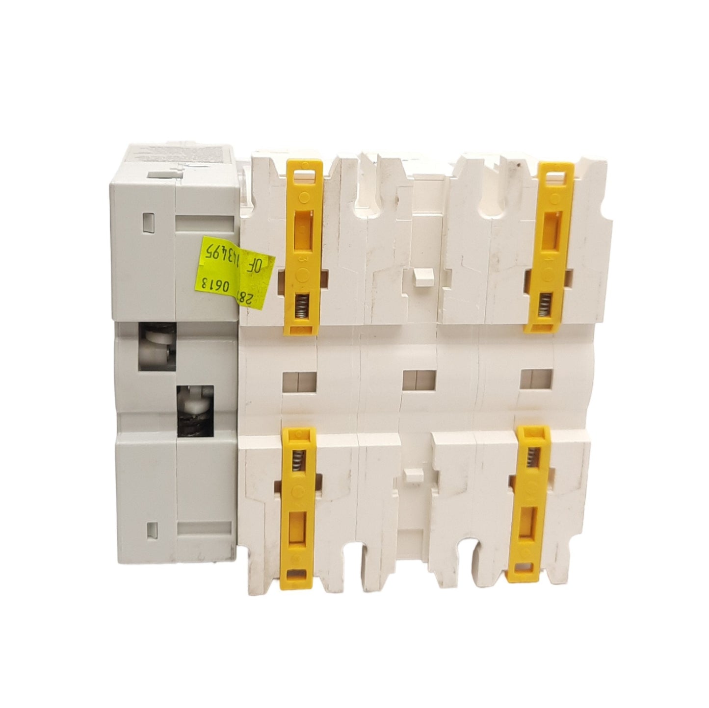 Used Schneider Electric GS2GU3N Disconnect Switch, 3-Pole 30A 600VAC/250VDC, DIN Rail
