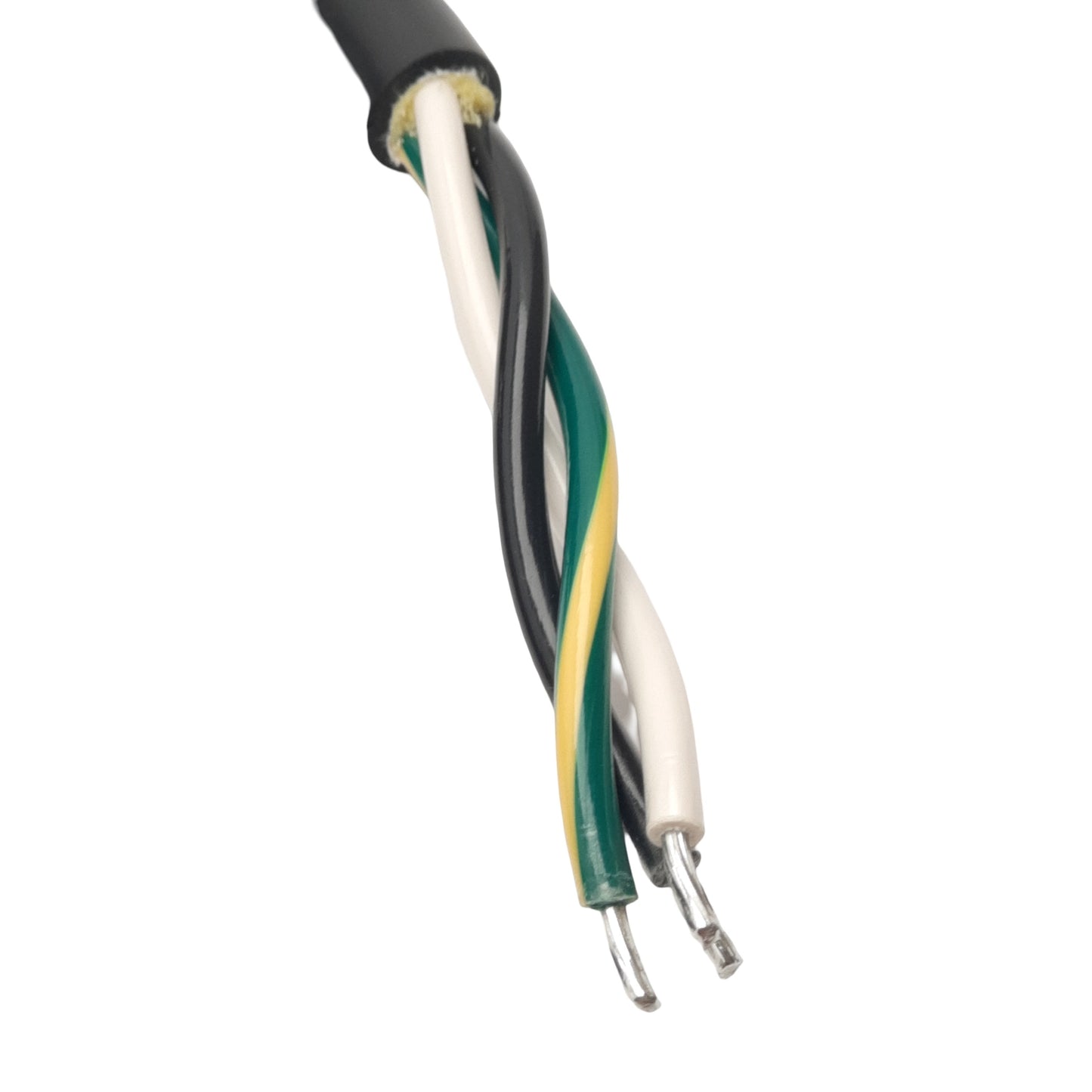 New Turck GKDWM 32-5M Single Ended Cordset 3-Pin 1-3/8"-16 UN Female 600VAC 30A 5m