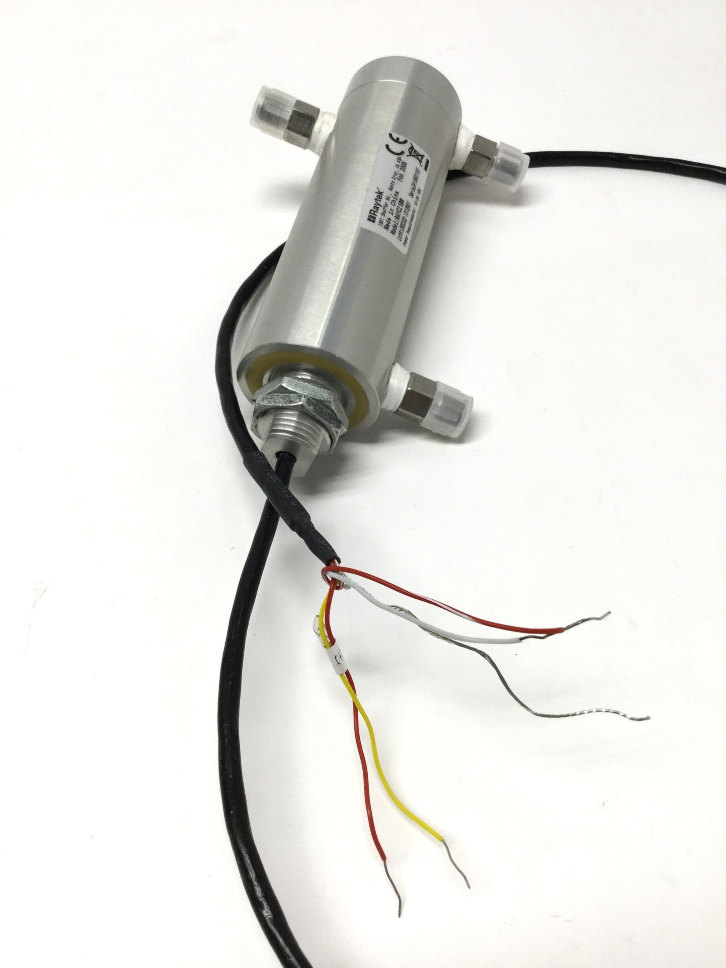 Used Raytek RAYCI1BW Infrared Temperature Sensor Type J T/C 30 to 500°C, Water Cooled