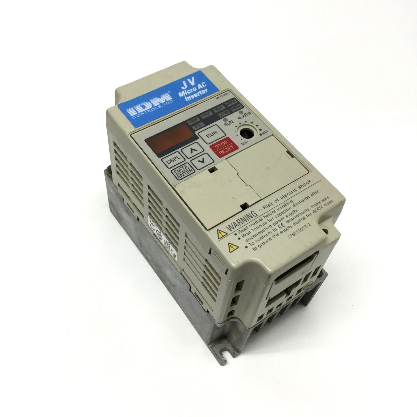 Used Yaskawa CIMR-J7AU20P4 GPD305 Mini AC Inverter Servo Drive, 3PH 230VAC 3A, 1/2HP