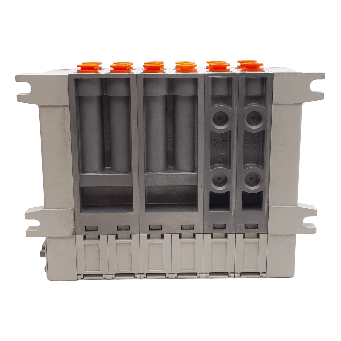 New SMC VV5Q41-06N11TFD0 VQ4000 Pneumatic Manifold, 6-Station, ø3/8in One-Touch