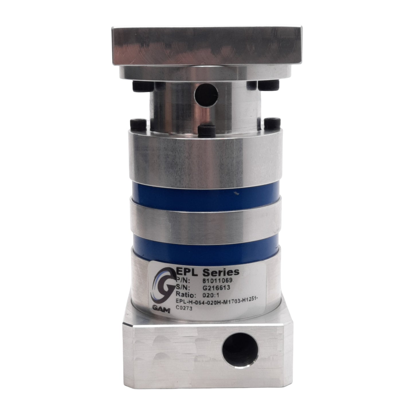 New GAM EPL-H-064-020H Planetary Gearbox, 20:1, ø14 & ø16mm Bores, 70mm Flange