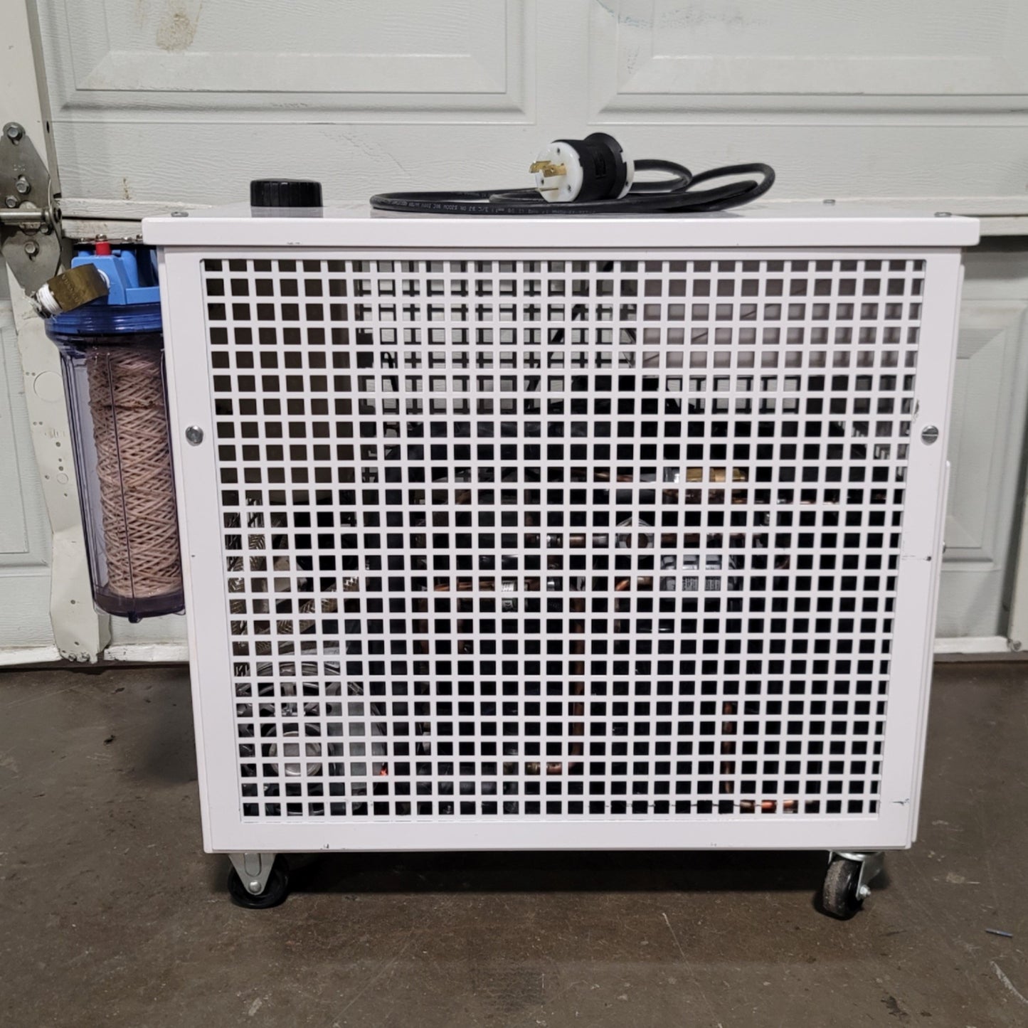 Used Optitemp OTC-.5AL-P1-216-SC1-LW1-RS1-M1L Chiller 1.3kW, 2.3GPM, 208-230VAC 1-Ph
