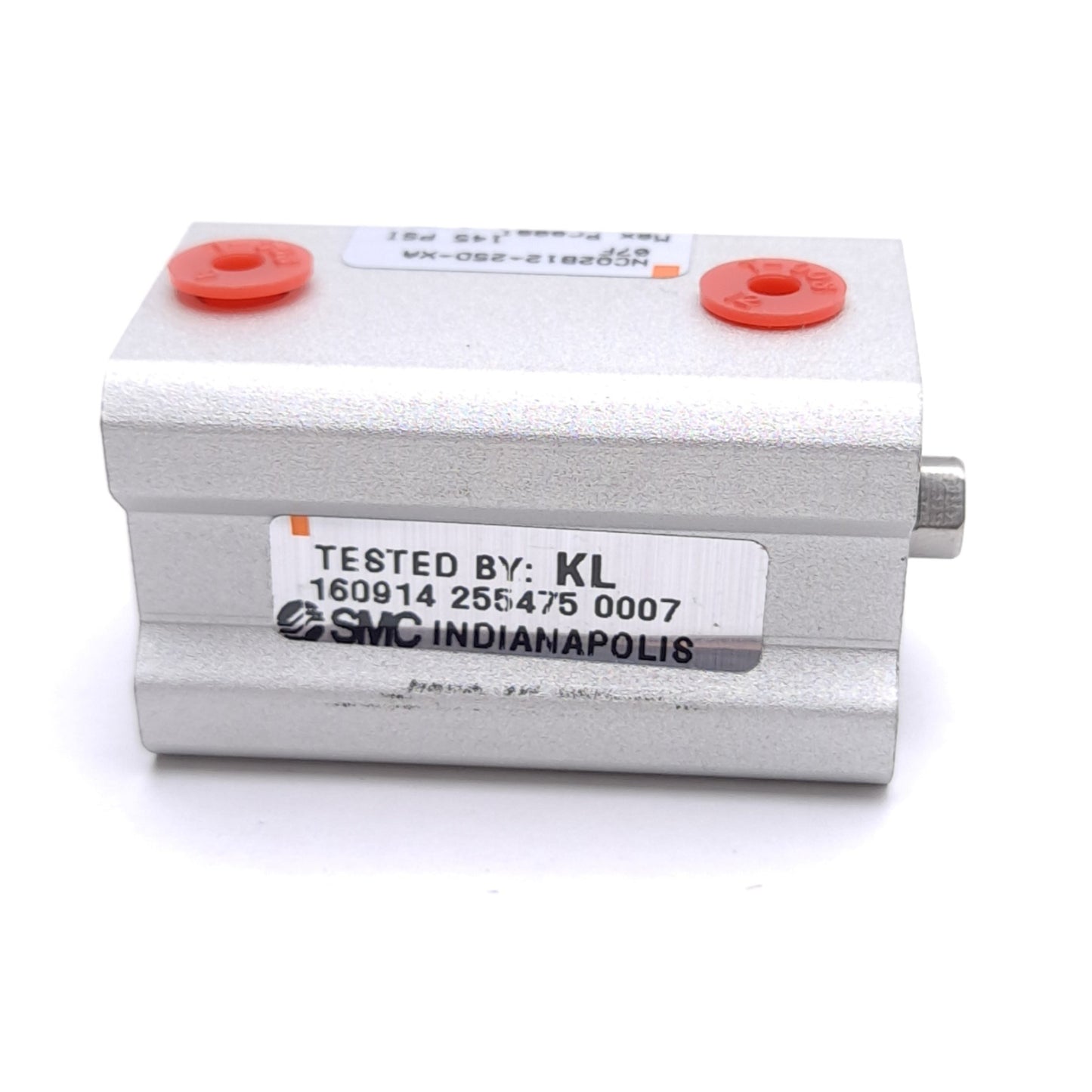 New – Open box SMC NCQ2B12-25D-XA07F Compact Cylinder, ø12mm Bore, 25mm Stroke, 1.0MPa, M5x0.8