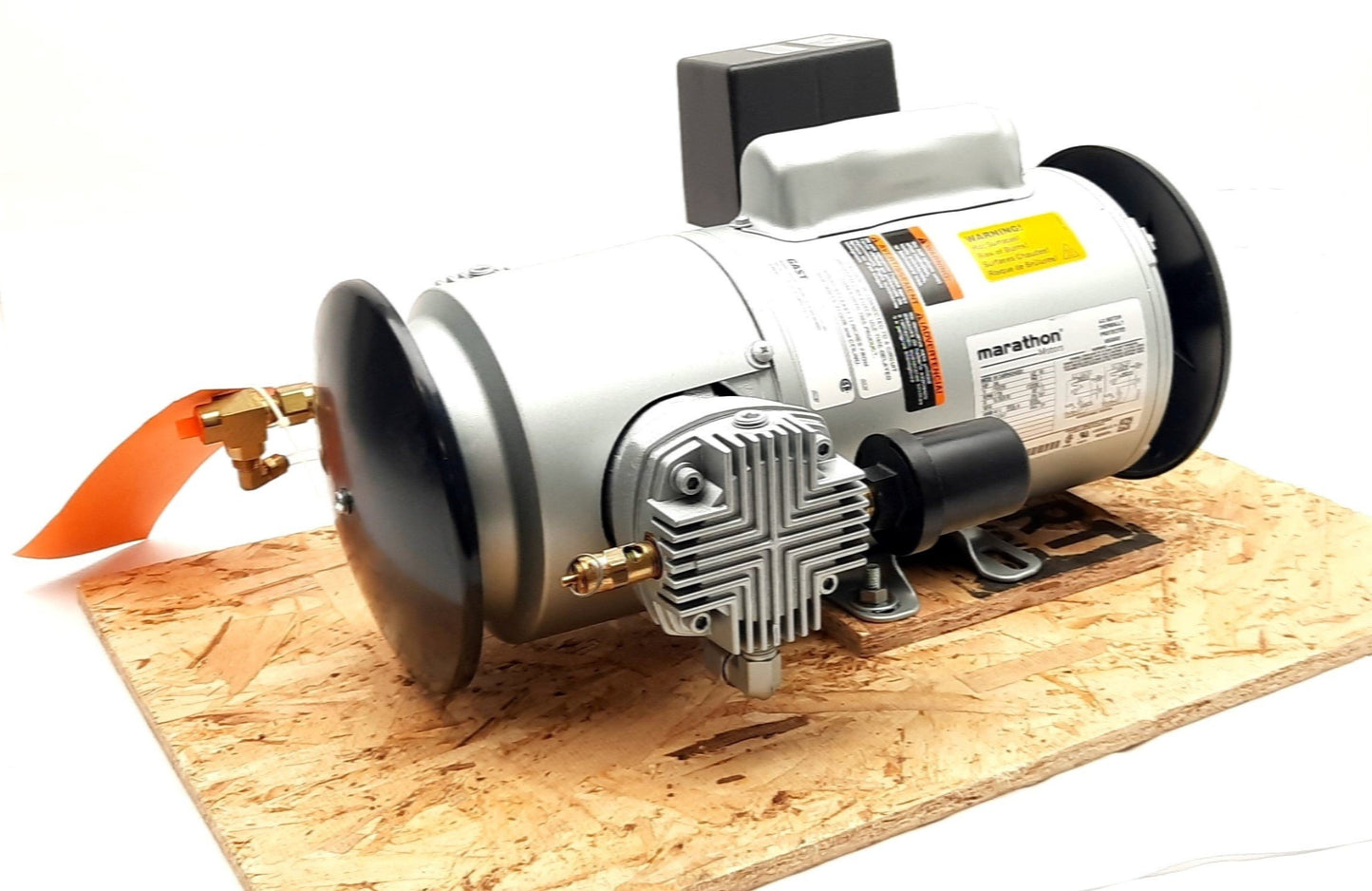 New GAST 5LCA-46S-M550GX Piston Air Compressor Single Phase 115/230VAC 8.4A 1725 RPM