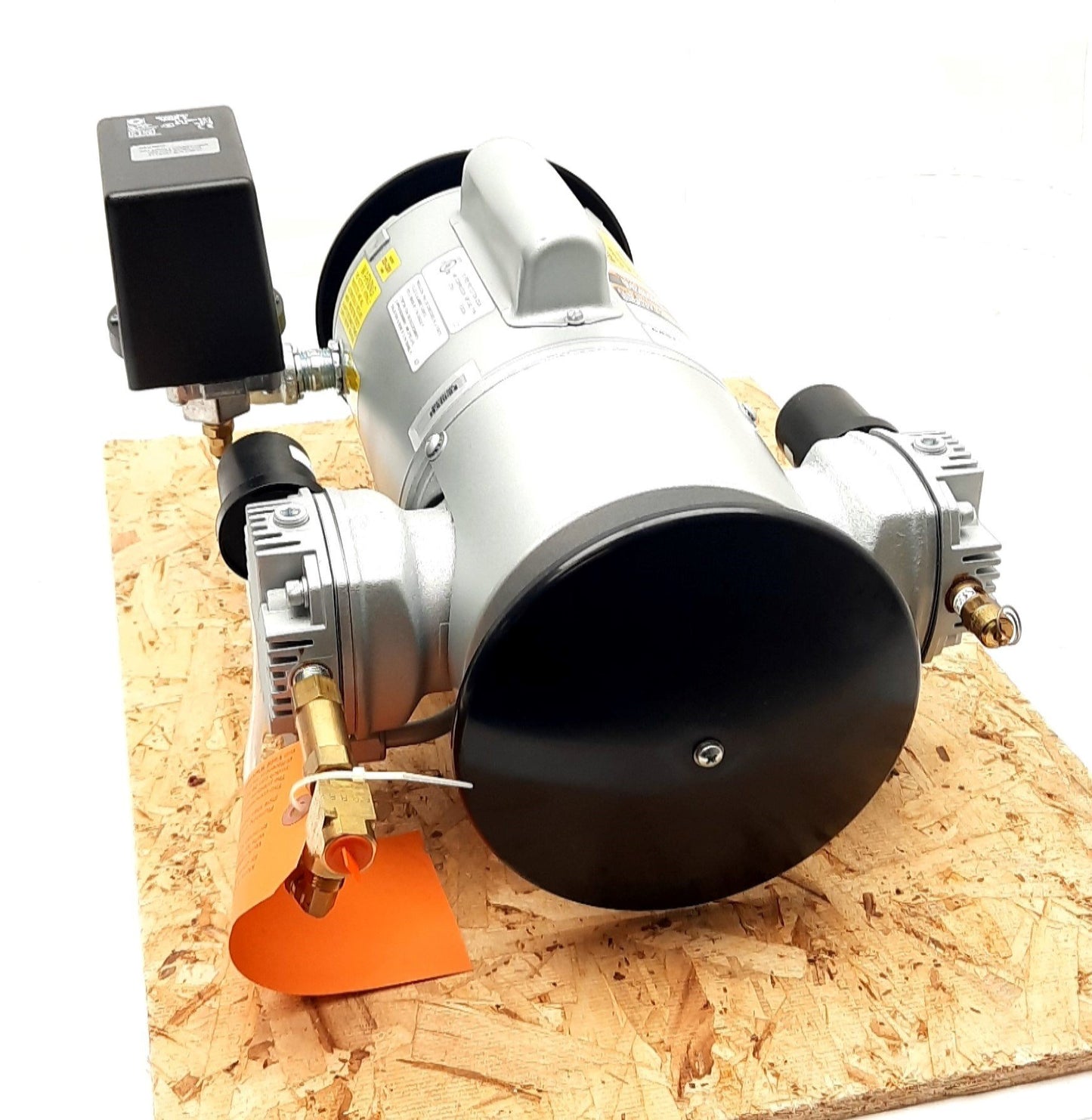 New GAST 5LCA-46S-M550GX Piston Air Compressor Single Phase 115/230VAC 8.4A 1725 RPM