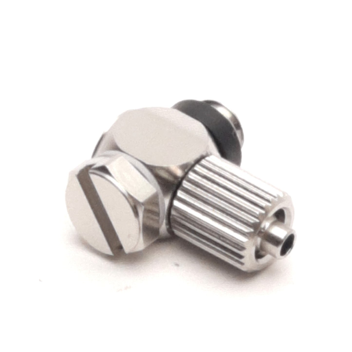 New – Open box Lot of 3 SMC MS-5HLH-4 Hose Elbow Tube Fitting ø4xø2.5mm, M5 Thread