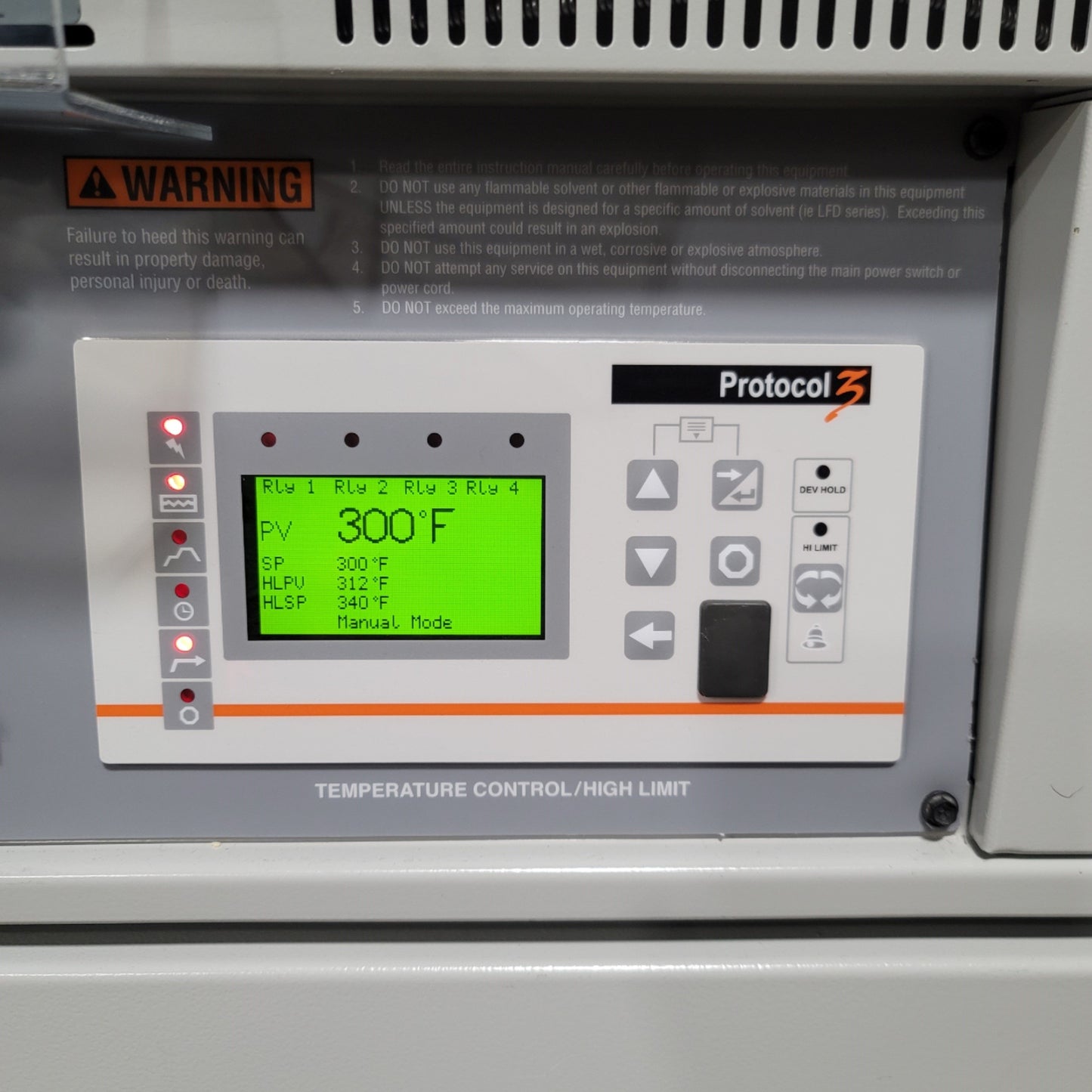 Used Despatch LAC2-18-4 High Performance Benchtop Oven 40°C To 260°C, 240VAC 1-Ph 23A